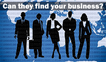 Business People standing with world background.
